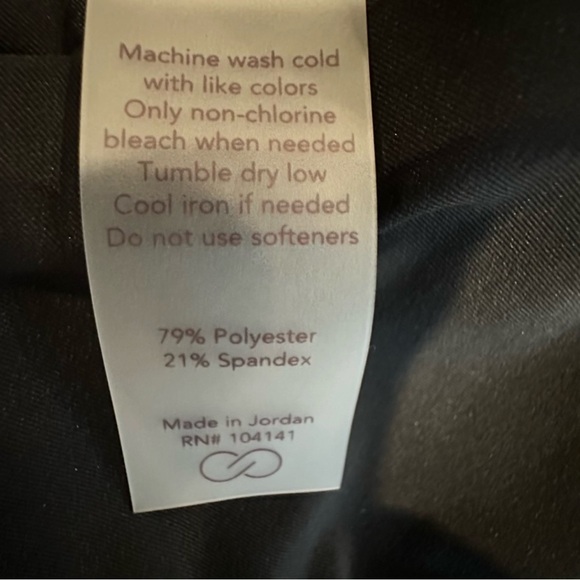 NWT Calia Golf Dress Women’s Black Sleeveless Athletic Stretch Mini Size S - Picture 6 of 7